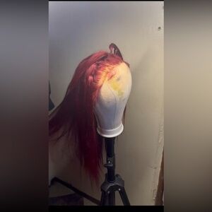 Vibrant Red Women's Hair Wig
